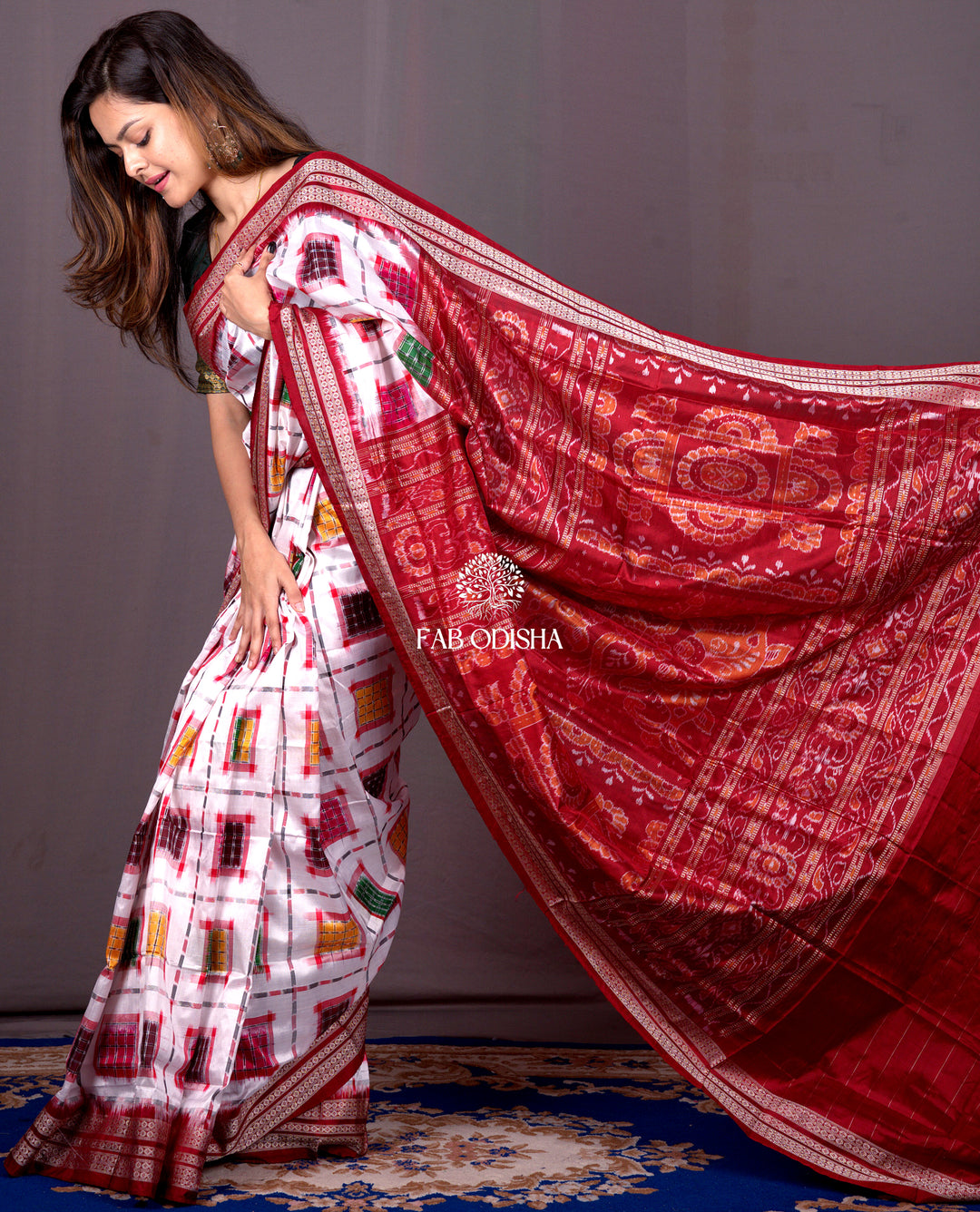 SAMBALPURI HERITAGE ASHWINI SILK PATTA SAREE