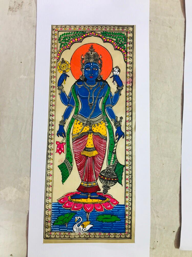 LORD VISHNU ON TUSSAR