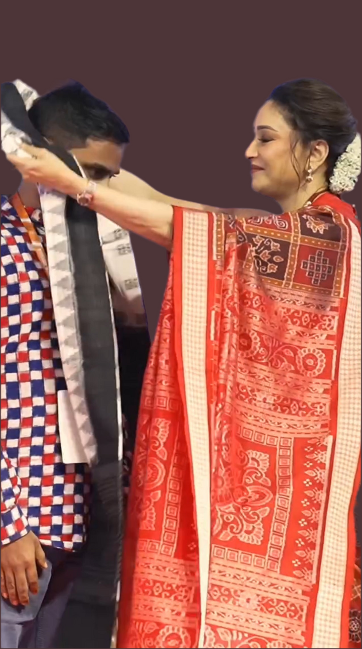 Madhuri Dixit Master Weave Sambalpuri Saree