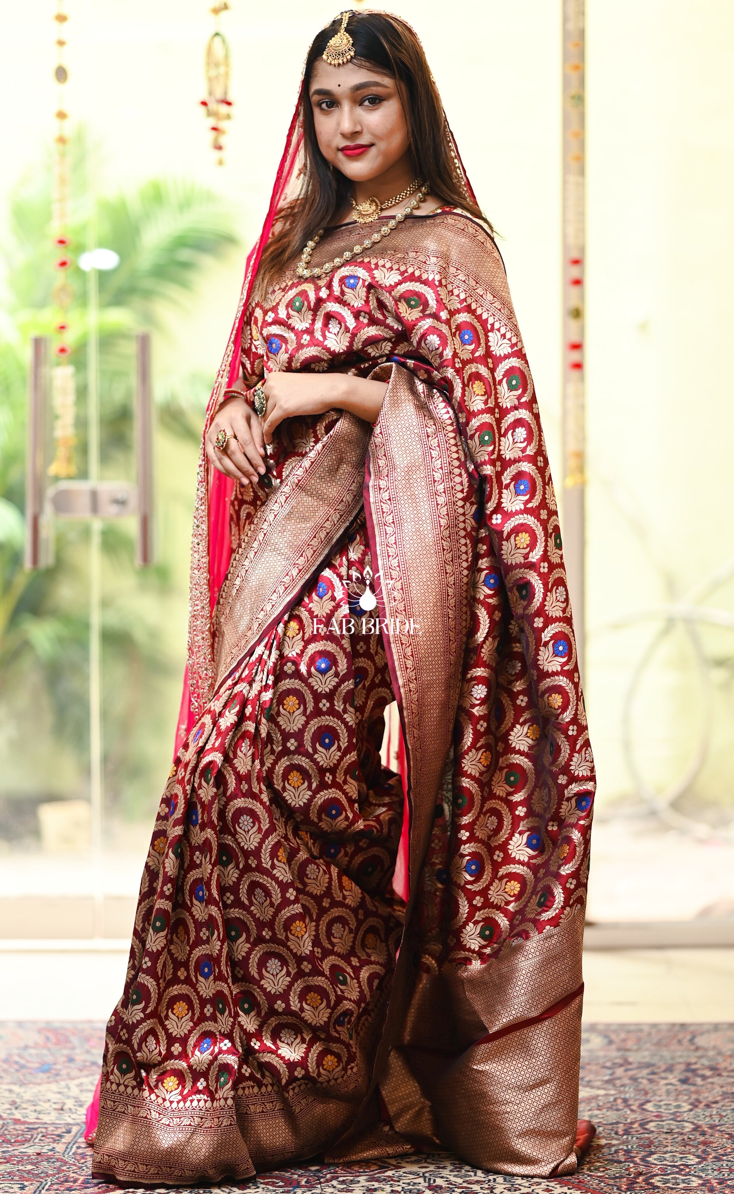 Swarna saree style deals