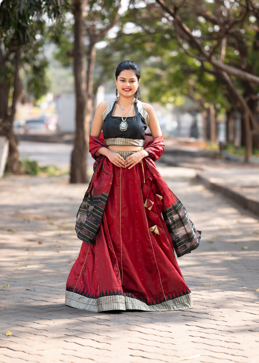 RAJNANDINI LUXE HANDLOOM SILK LEHENGA