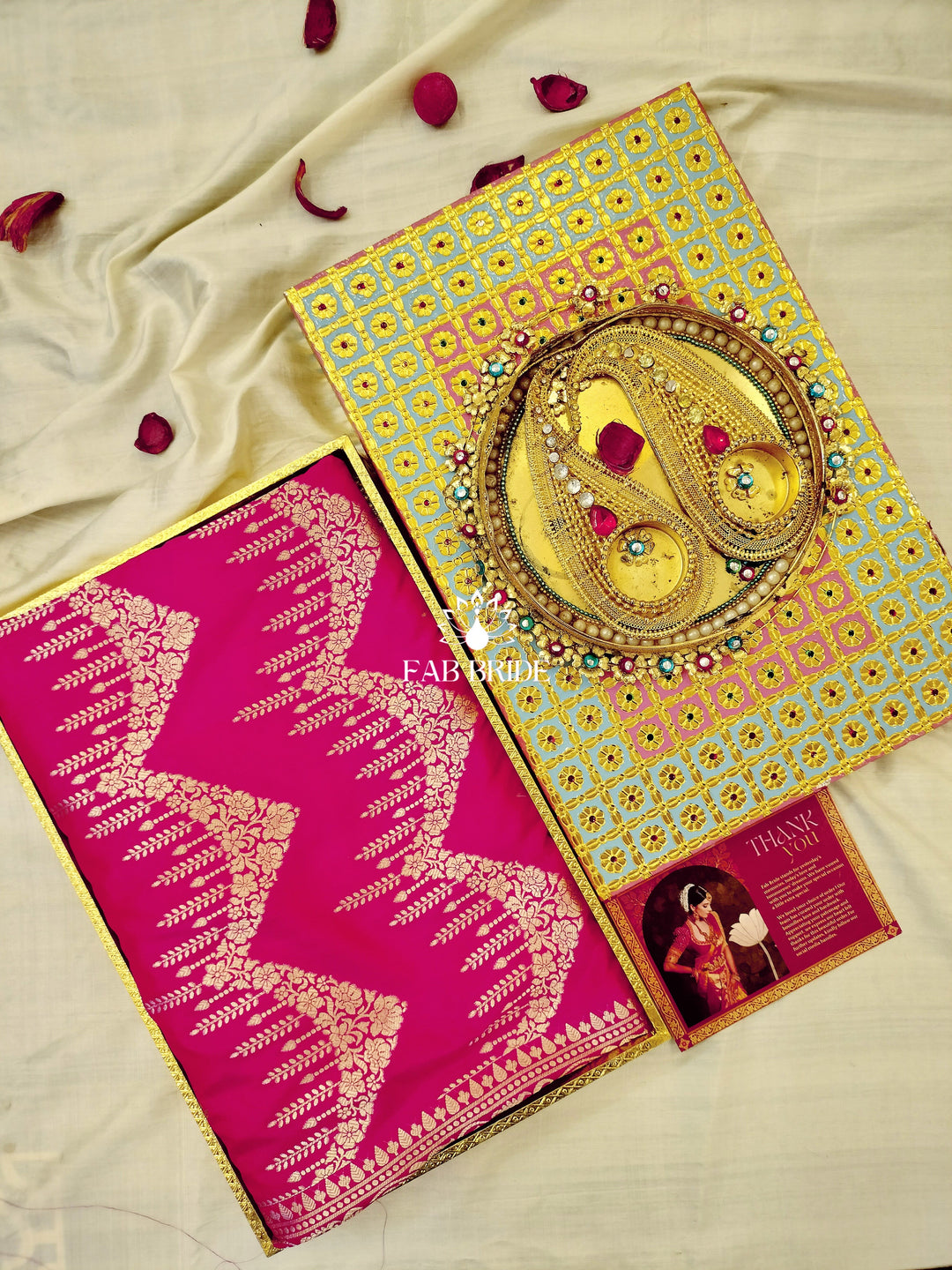 ”RAJRANI HAAR" SONA-RUPA ZARI PURE SILK BANARASI SAREE