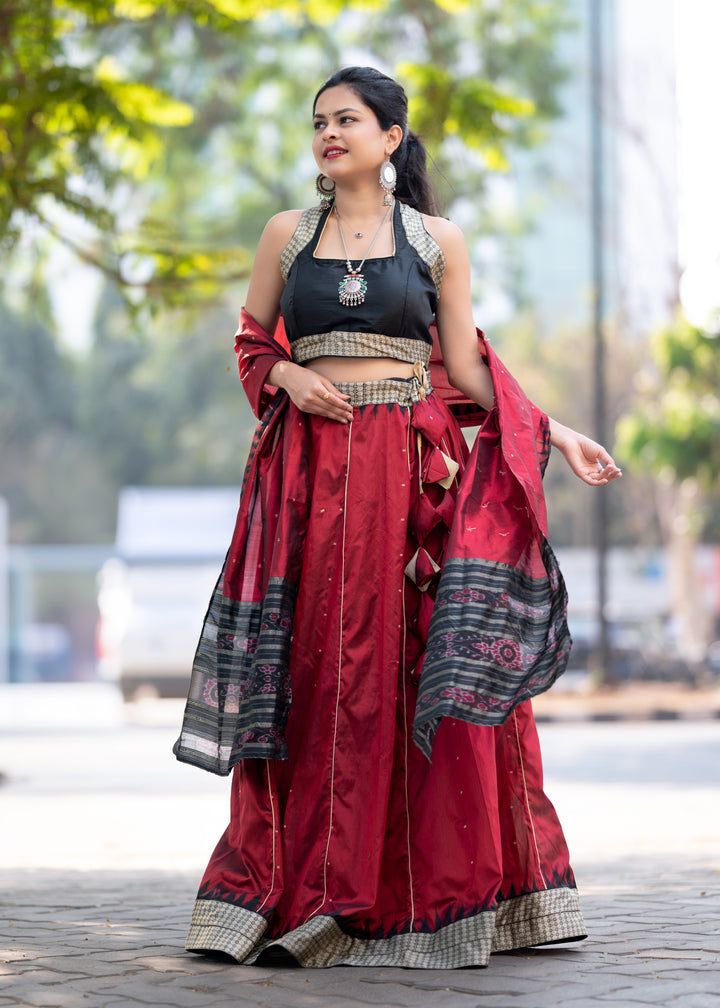RAJNANDINI LUXE HANDLOOM SILK LEHENGA