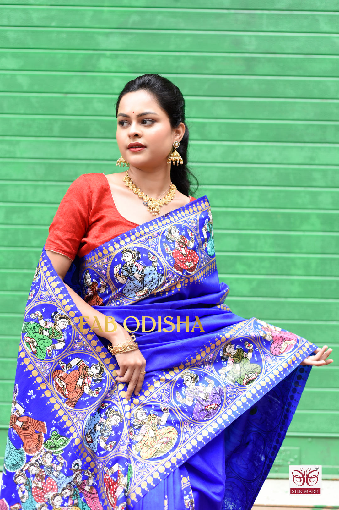 HERITAGE SUKANYA TWAMEVO PATTACHITRA PURE SILK HANDLOOM SAREE
