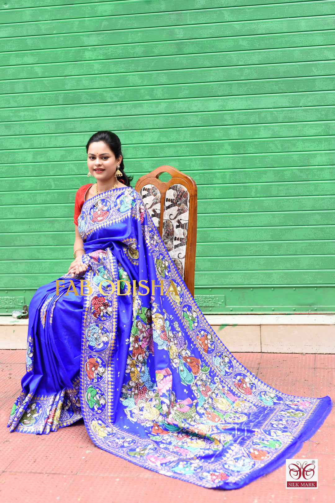 HERITAGE SUKANYA TWAMEVO PATTACHITRA PURE SILK HANDLOOM SAREE