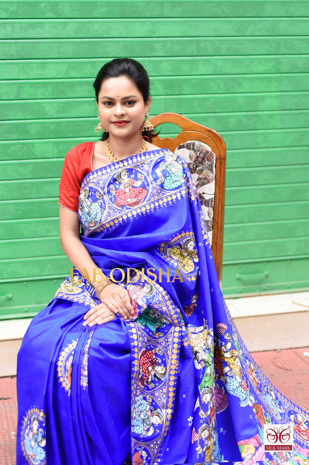 HERITAGE SUKANYA TWAMEVO PATTACHITRA PURE SILK HANDLOOM SAREE