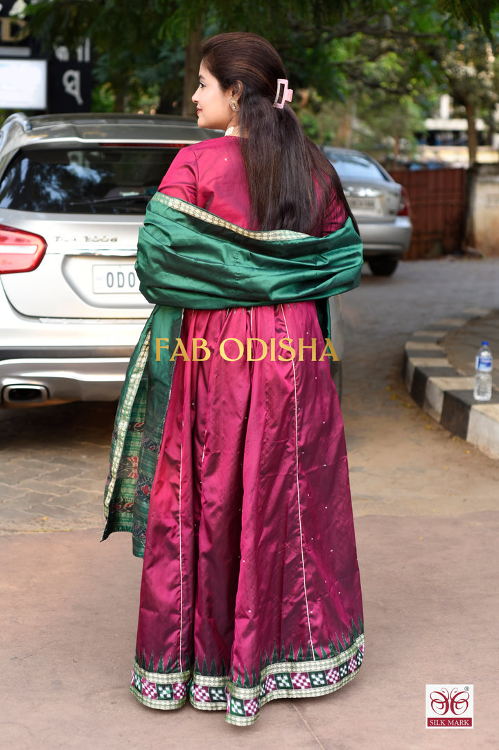 KIRAN KANYA HERITAGE EXCLUSIVE HANDLOOM LEHENGA