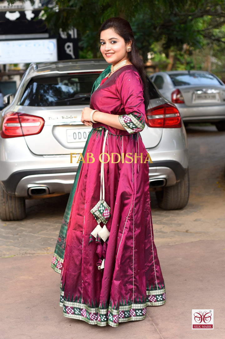 KIRAN KANYA HERITAGE EXCLUSIVE HANDLOOM LEHENGA