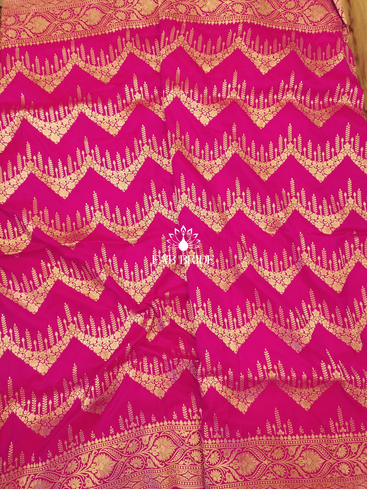 ”RAJRANI HAAR" SONA-RUPA ZARI PURE SILK BANARASI SAREE