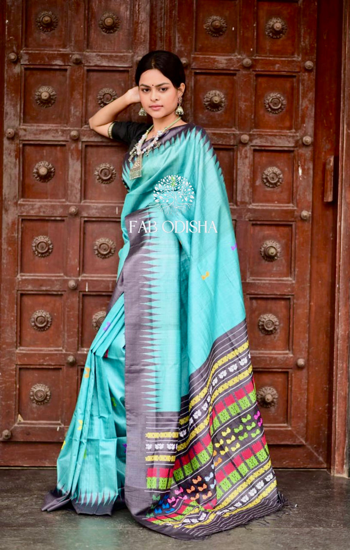 “FEROZA" FINE TUSSAR JALLA SAREE