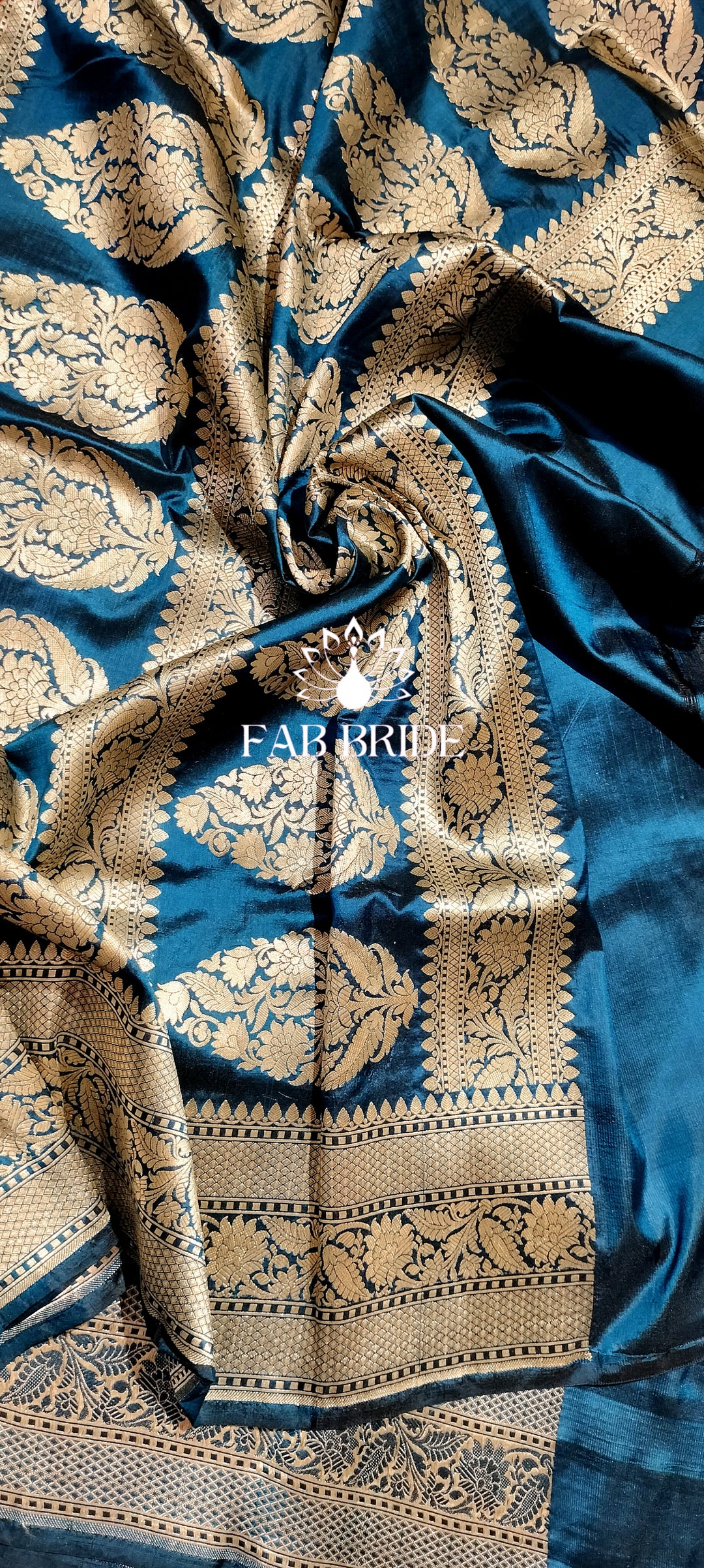 "JHEEL GULMOHAR " PURE SILK BANARASI BRIDAL SAREE
