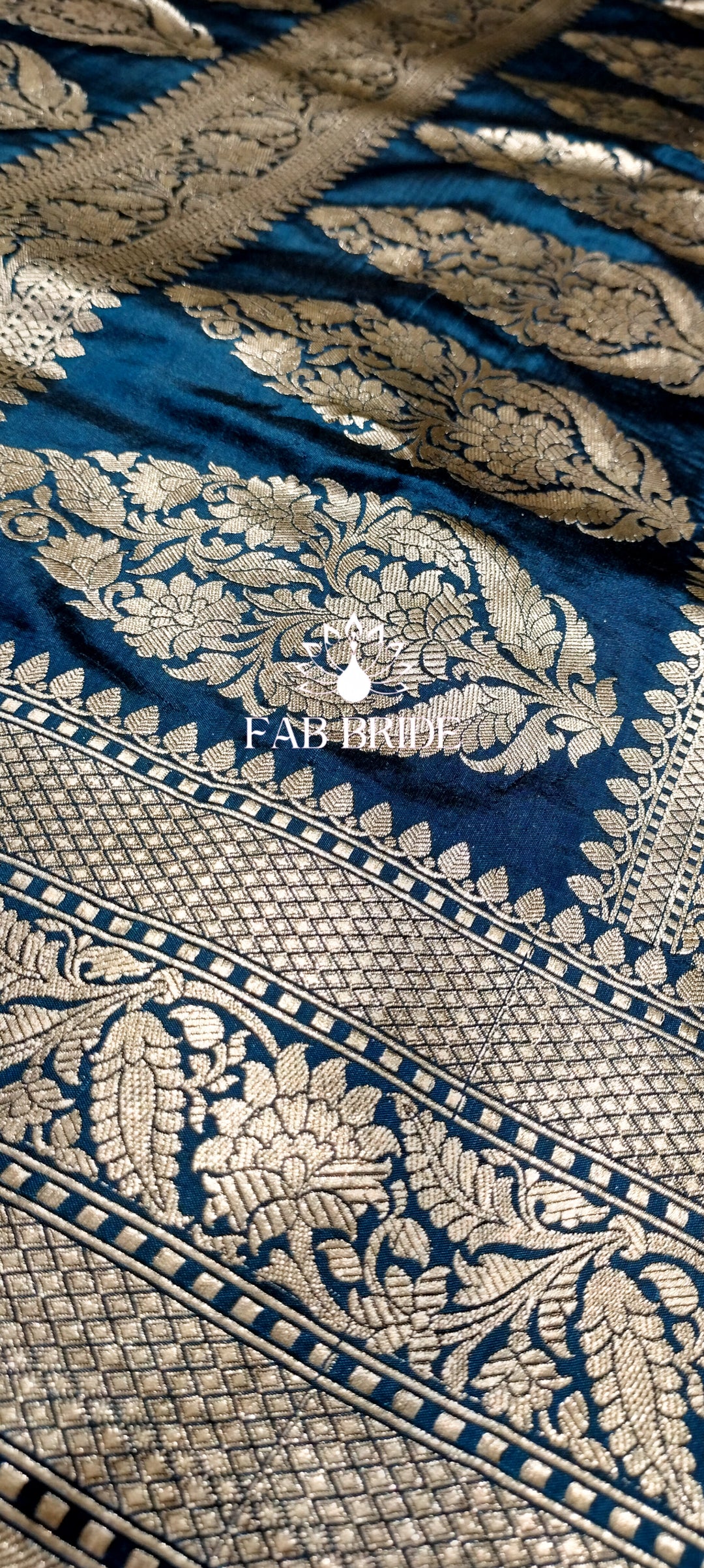 "JHEEL GULMOHAR " PURE SILK BANARASI BRIDAL SAREE
