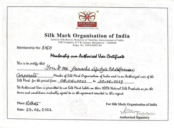 "RANG MAHAL" HERITAGE BLACK CHECKERED MATSHYA BUTI DOUBLE ANCHAL BERHAMPURI PATTA SAREE