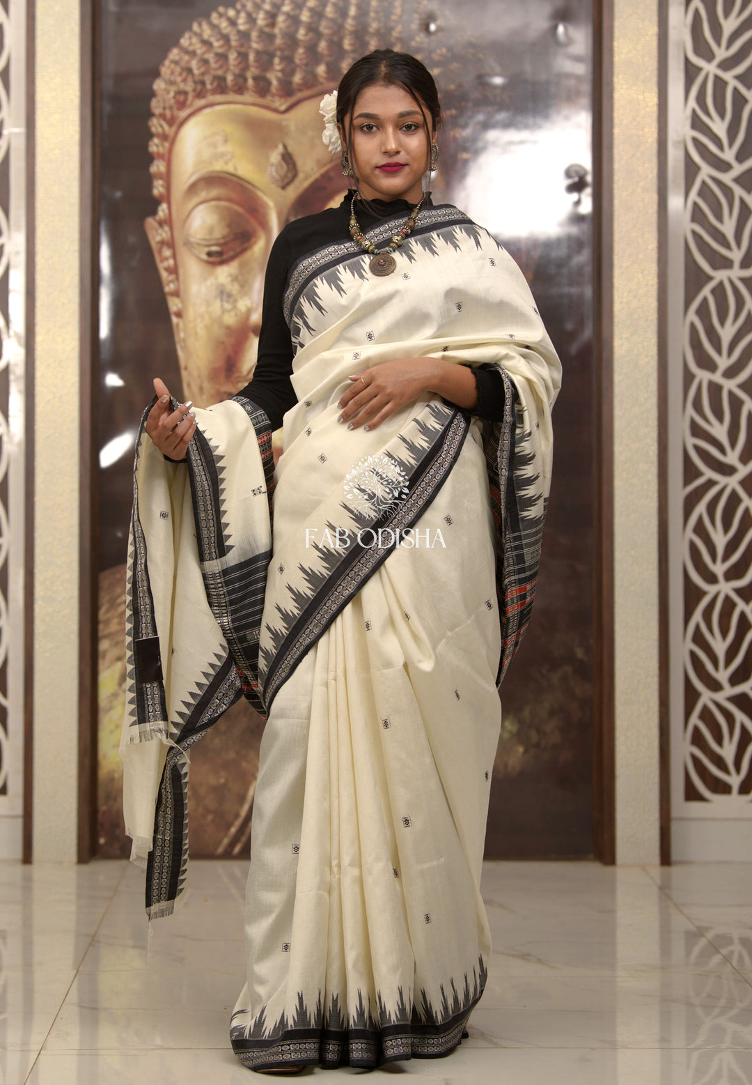 CHAND CHAMAK ELITE BERHAMPURI SILK PATTA SAREE