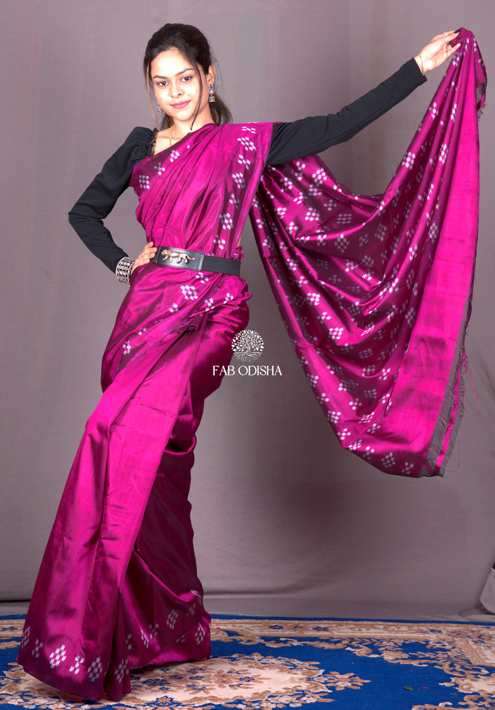 "ROOPVATI" ELITE MULBERRY HANDLOOM SILK SAREE