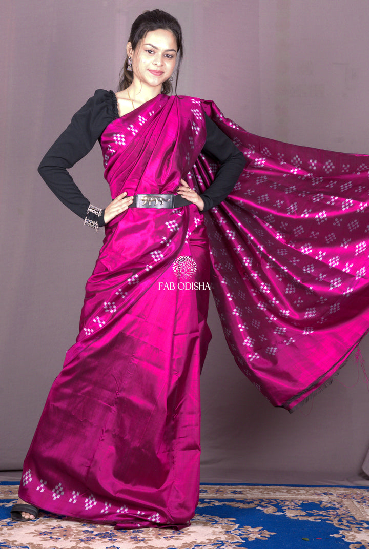 "ROOPVATI" ELITE MULBERRY HANDLOOM SILK SAREE