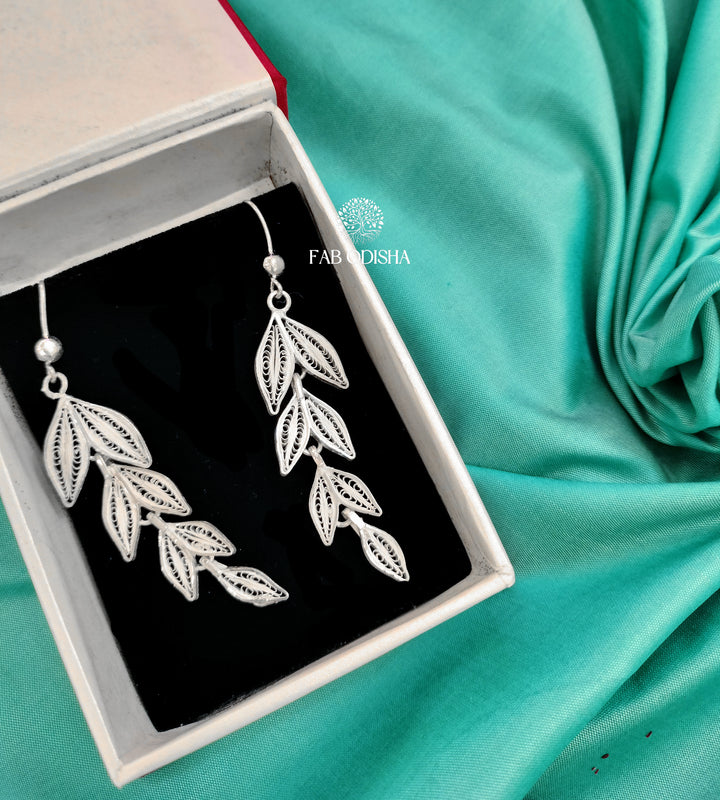 "LEAFY TRAIL" FILIGREE DANGLERS