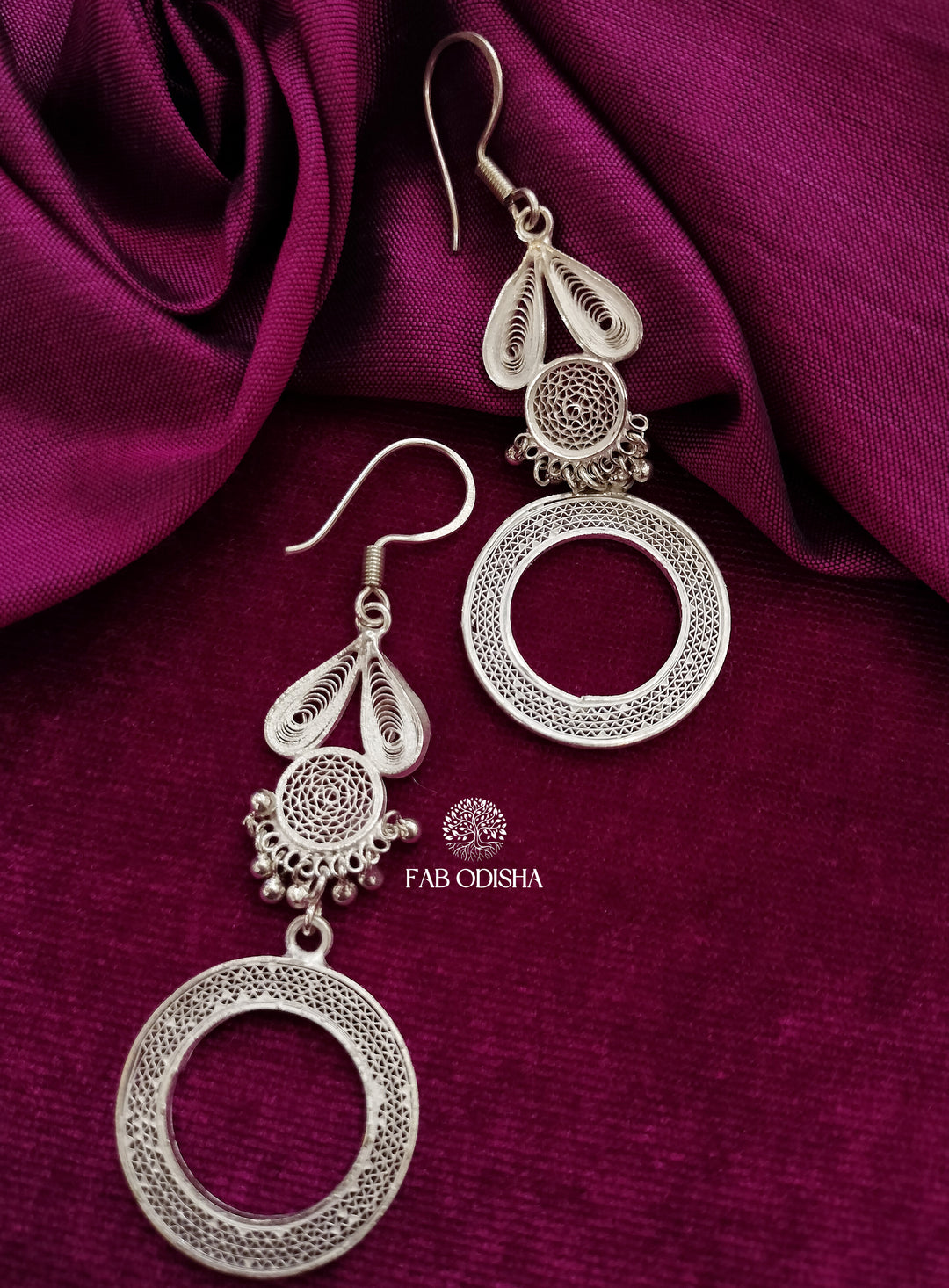 "DREAMCATCHER" LONG FILIGREE EARRINGS