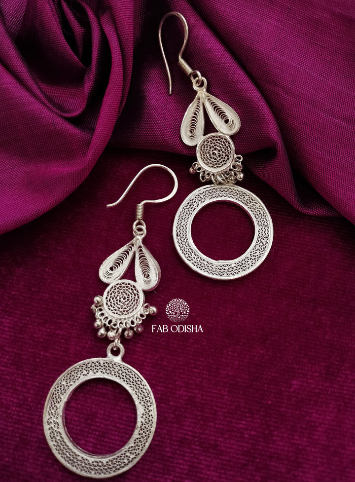 "DREAMCATCHER" LONG FILIGREE EARRINGS