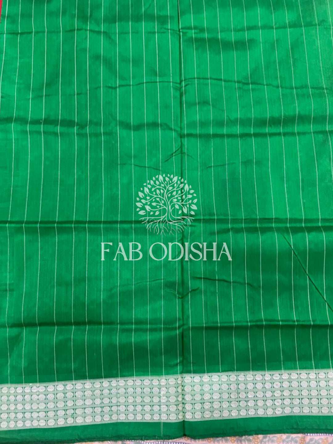 MESMERISING RED PASSAPALI SAMBALPURI SILK SAREE