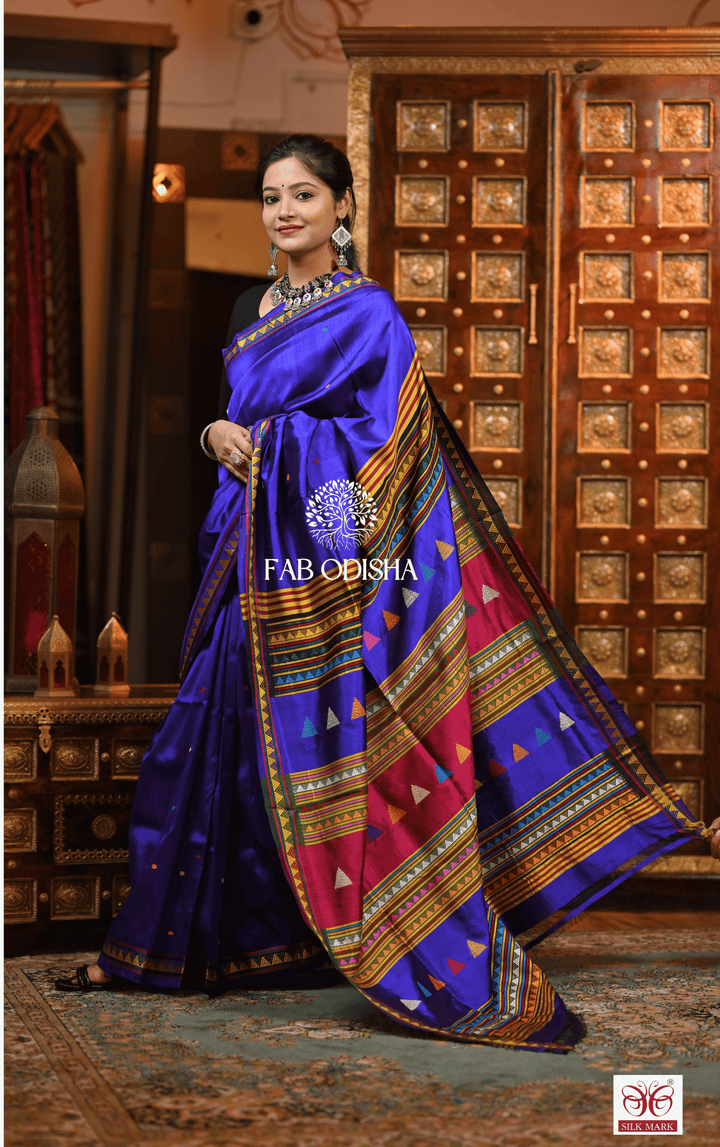 VANARUCHI HERITAGE DONGRIA PREMIUM MULBERRY HANDLOOM SILK SAREE