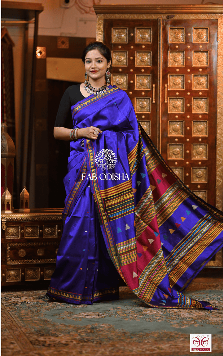 VANARUCHI HERITAGE DONGRIA PREMIUM MULBERRY HANDLOOM SILK SAREE