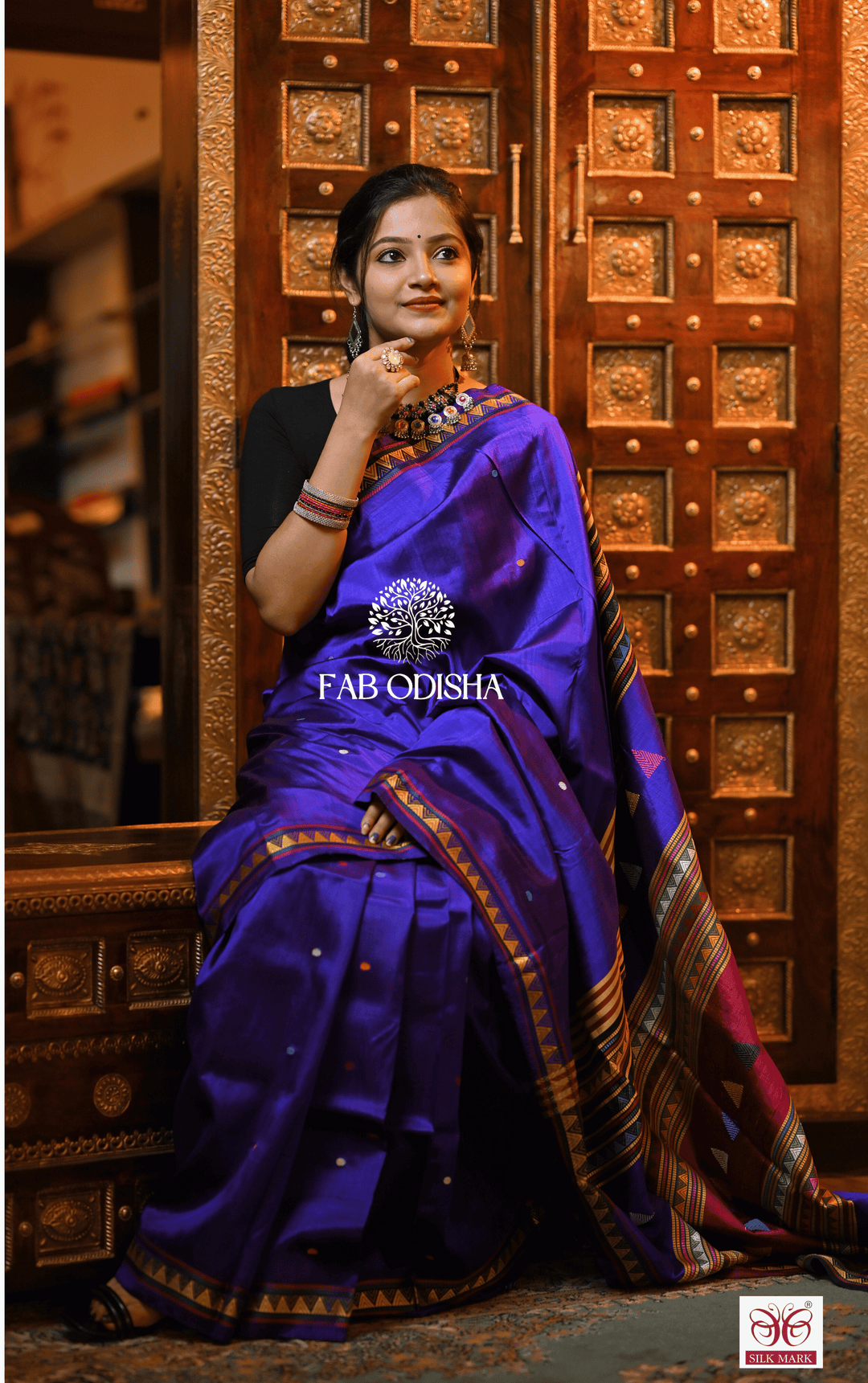 VANARUCHI HERITAGE DONGRIA PREMIUM MULBERRY HANDLOOM SILK SAREE