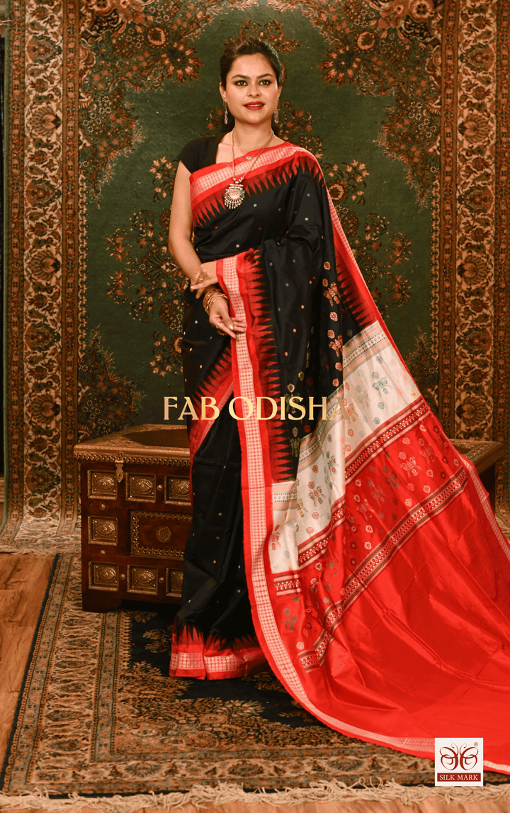 GULNAR EXCLUSIVE SAMBALPURI PURE SILK SAREE