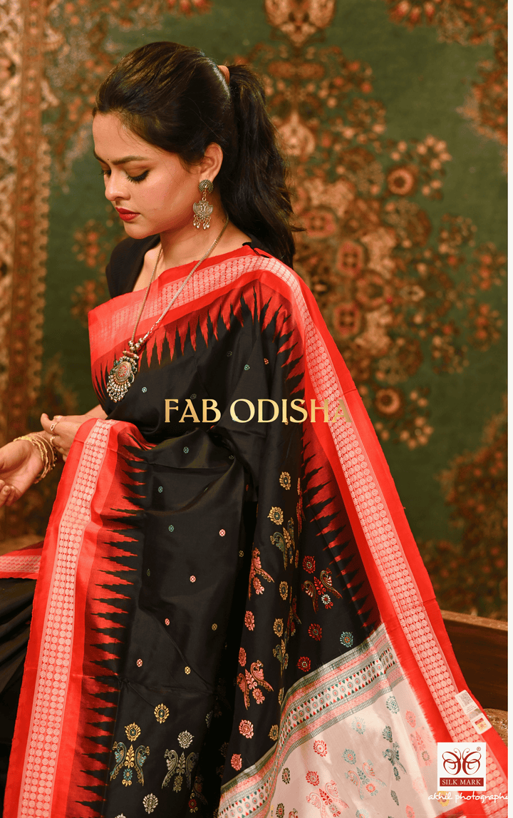 GULNAR EXCLUSIVE SAMBALPURI PURE SILK SAREE
