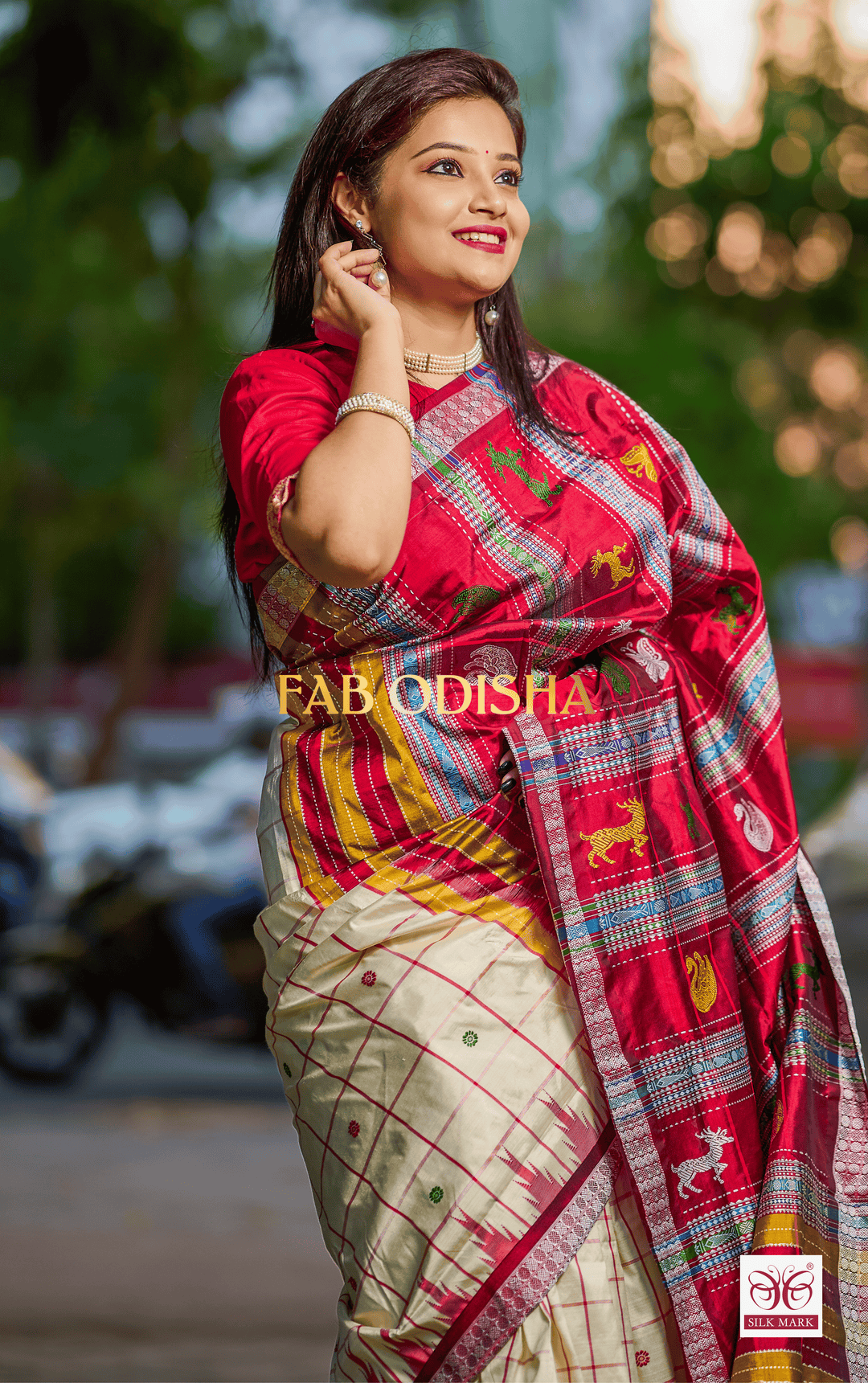 PARINITA DEVYANI LUXURIOUS BERHAMPURI DOUBLE AANCHAL PURE SILK PATTA SAREE