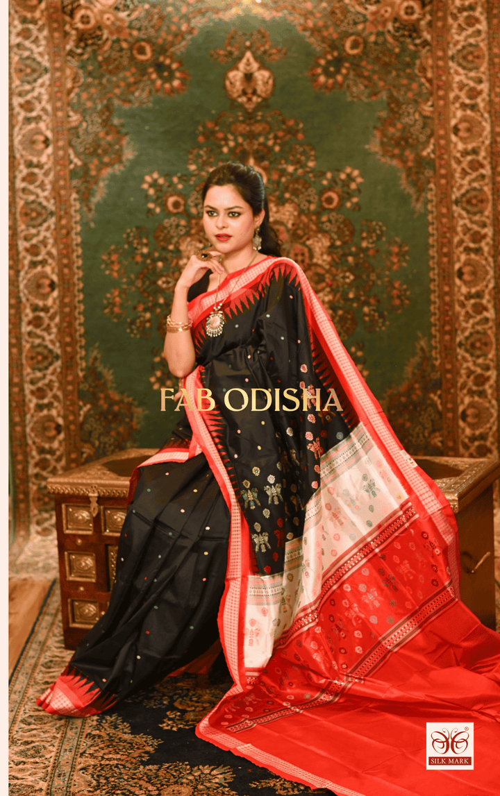 GULNAR EXCLUSIVE SAMBALPURI PURE SILK SAREE