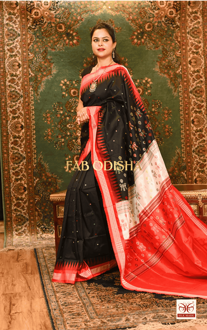GULNAR EXCLUSIVE SAMBALPURI PURE SILK SAREE
