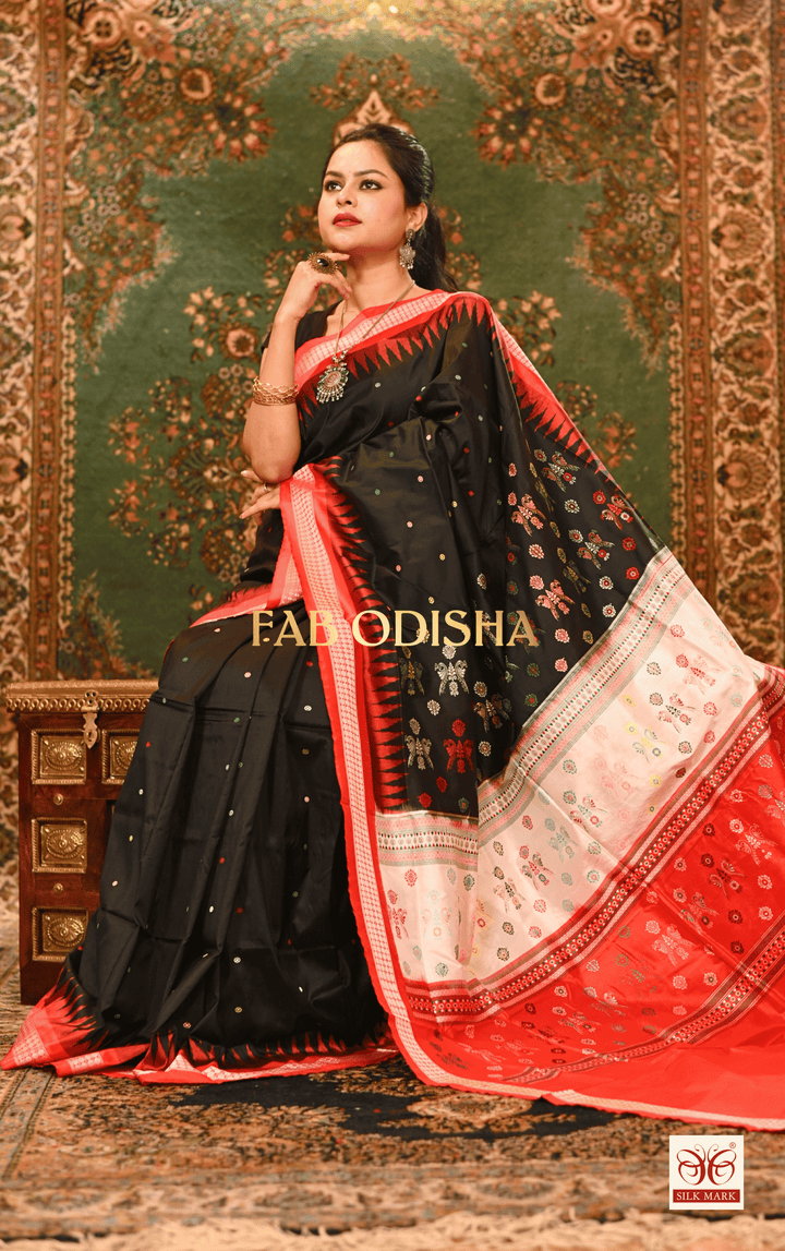 GULNAR EXCLUSIVE SAMBALPURI PURE SILK SAREE