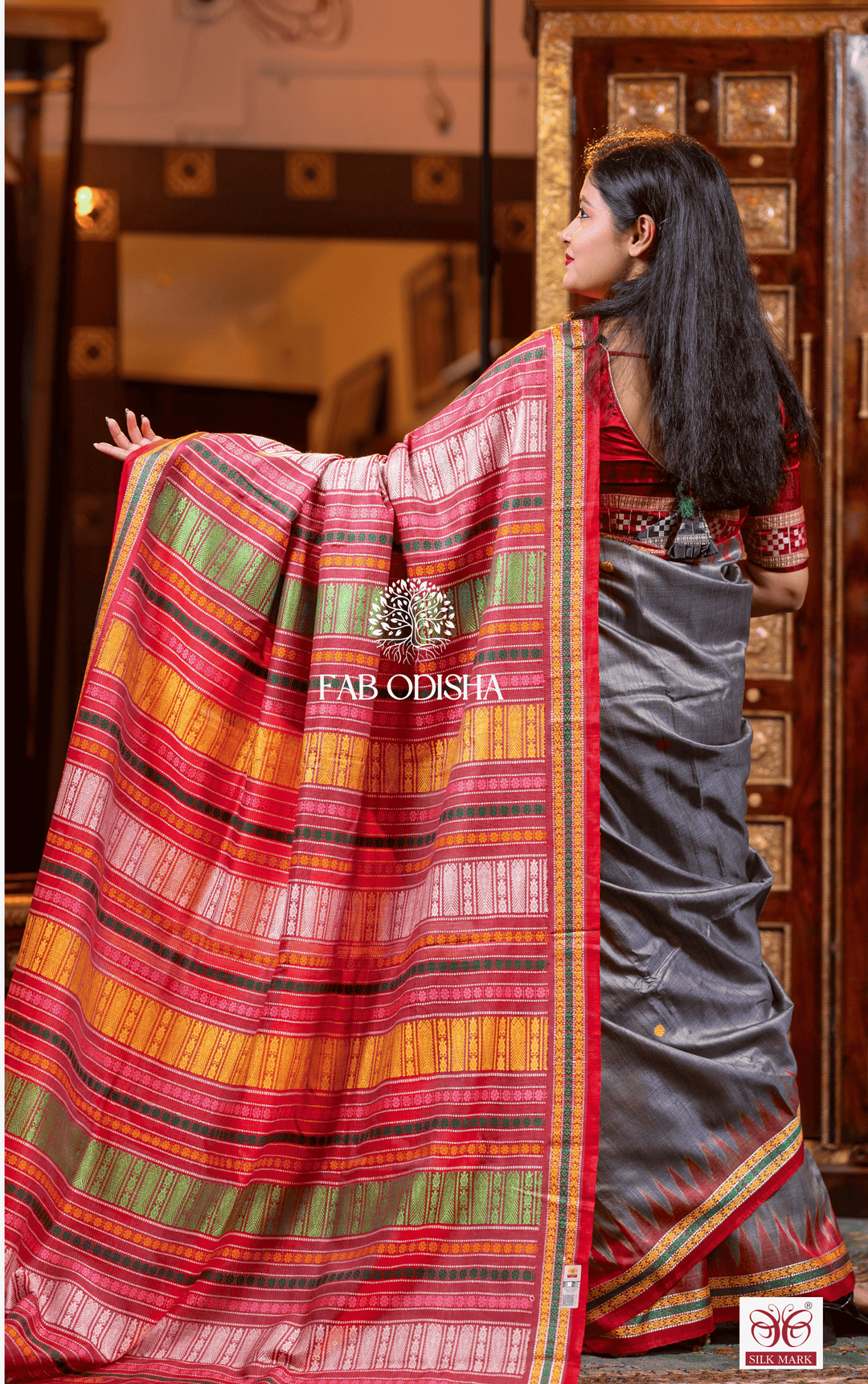 THE SUTRA LUXE DESIGNER FINE TUSSAR SILK SAREE