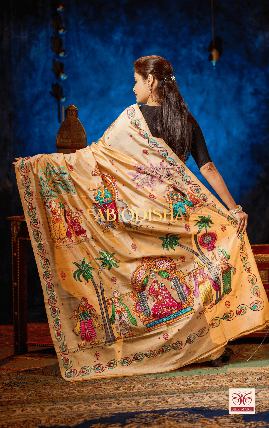 VARA VADHU PATTACHITRA PURE SILK SAREE