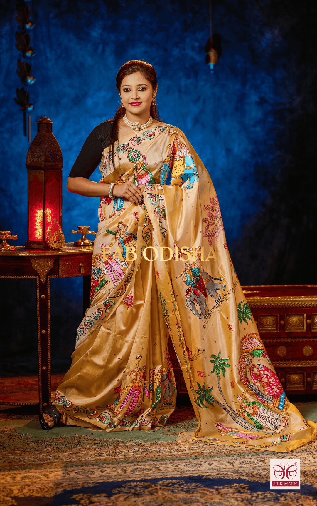 VARA VADHU PATTACHITRA PURE SILK SAREE