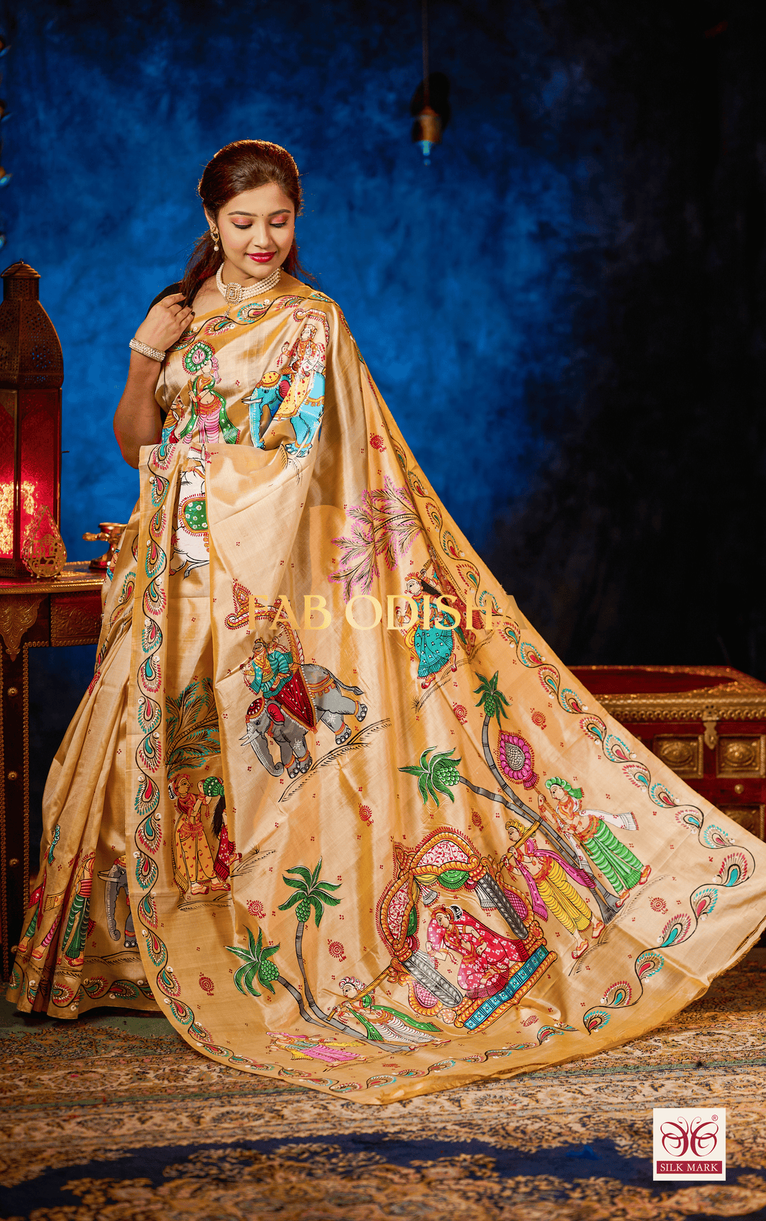 VARA VADHU PATTACHITRA PURE SILK SAREE