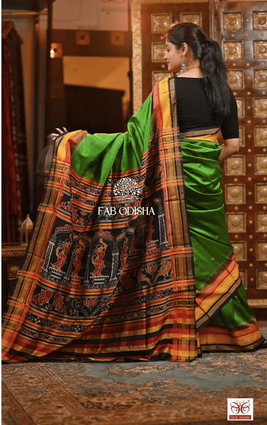 ANMOL NAVYASHA HERITAGE PREMIUM MULBERRY HANDLOOM SILK SAREE