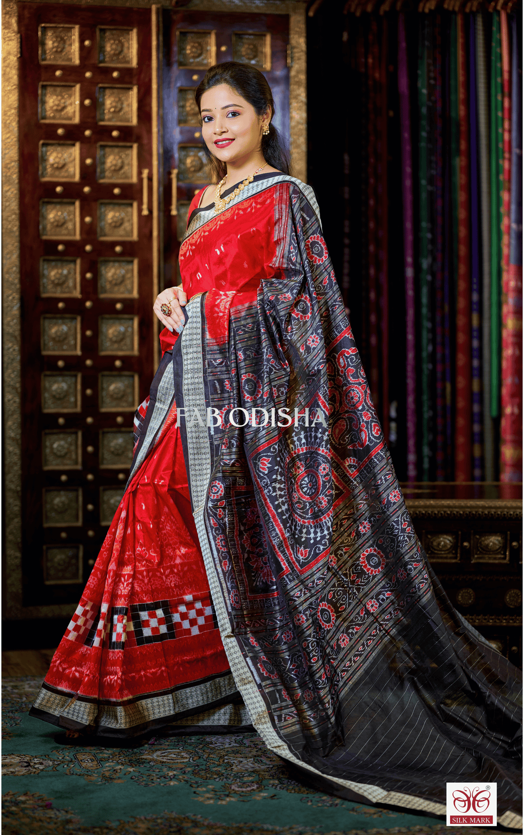 SHAAN SUTRA EXCLUSIVE SAMBALPURI HANDLOOM PURE SILK SAREE