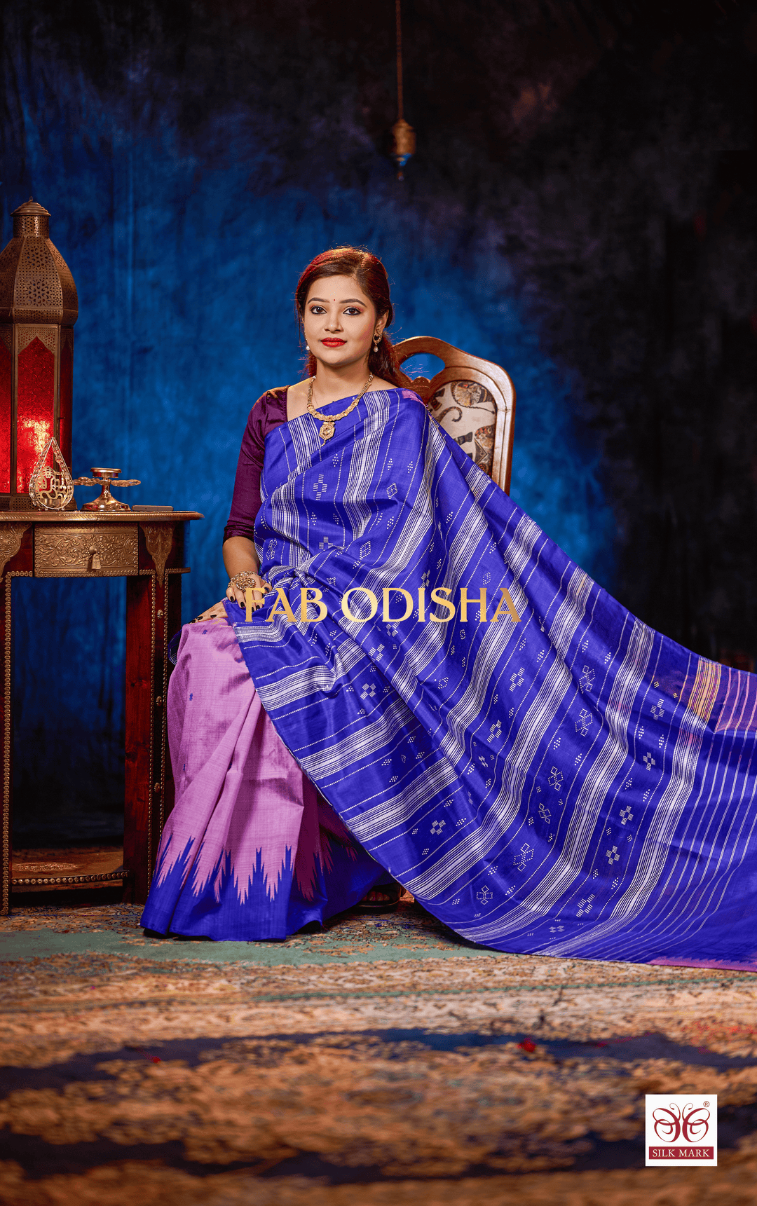 ANWESHA HERITAGE DOUBLE AANCHAL PURE SILK PATTA SAREE