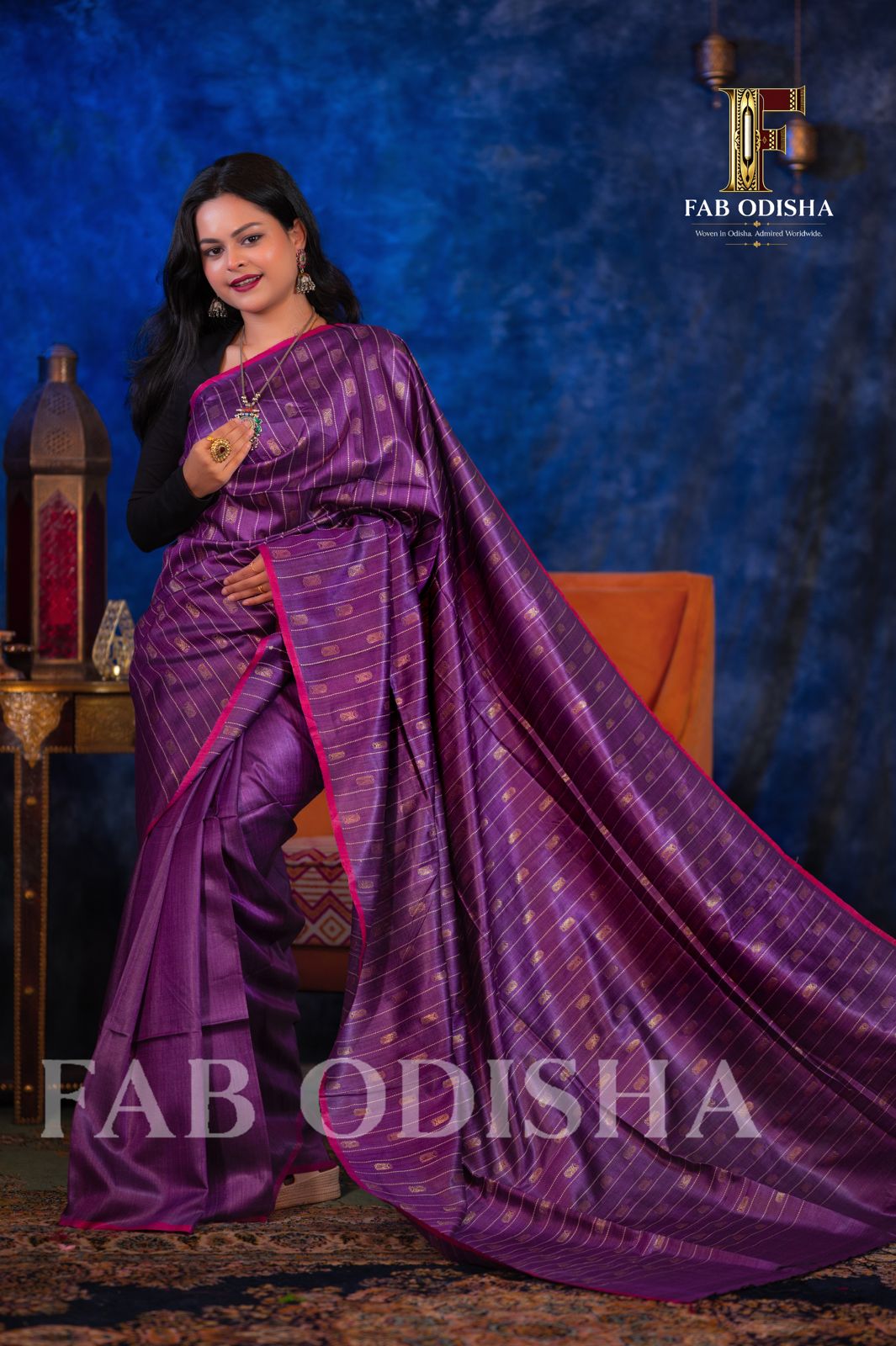 SHRINGAR SUTRA ZARI LUXE EDITION MASTER WEAVE FINE TUSSAR SILK SAREE
