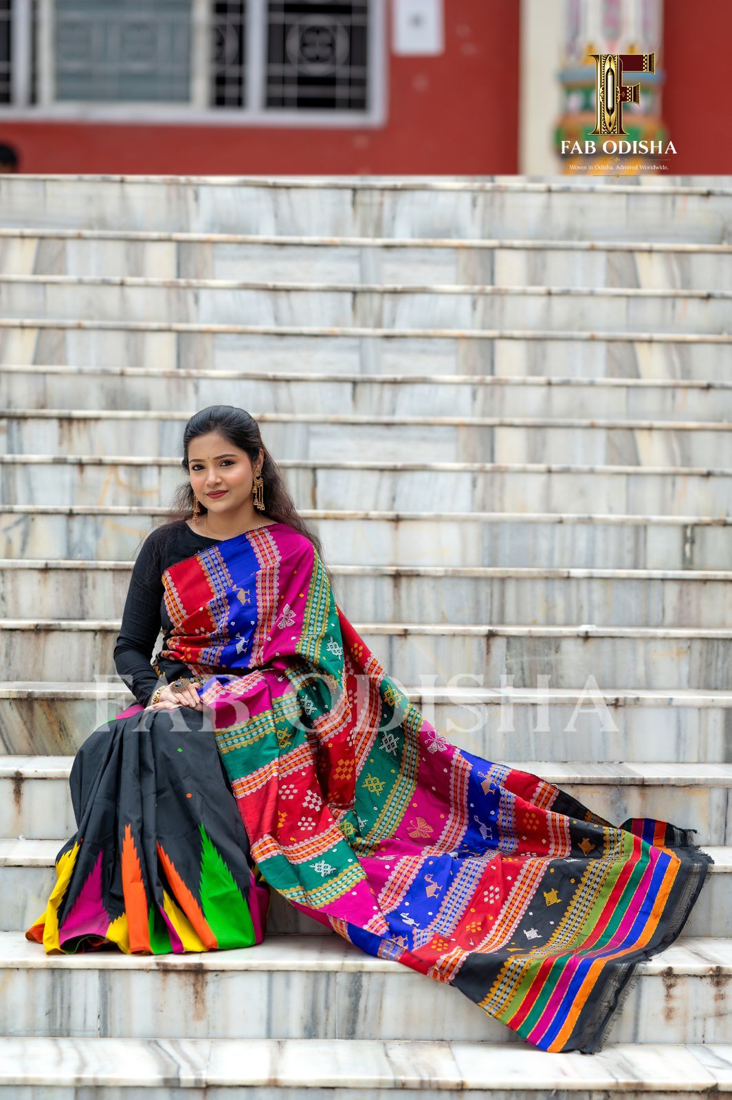 MANGALYA SUTRA BERHAMPURI DOUBLE AANCHAL PURE SILK PATTA SAREE