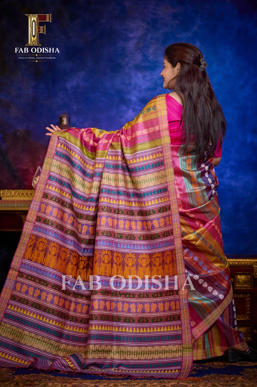 APSARA SHRINGAR MASTER WEAVE FINE TUSSAR SILK SAREE