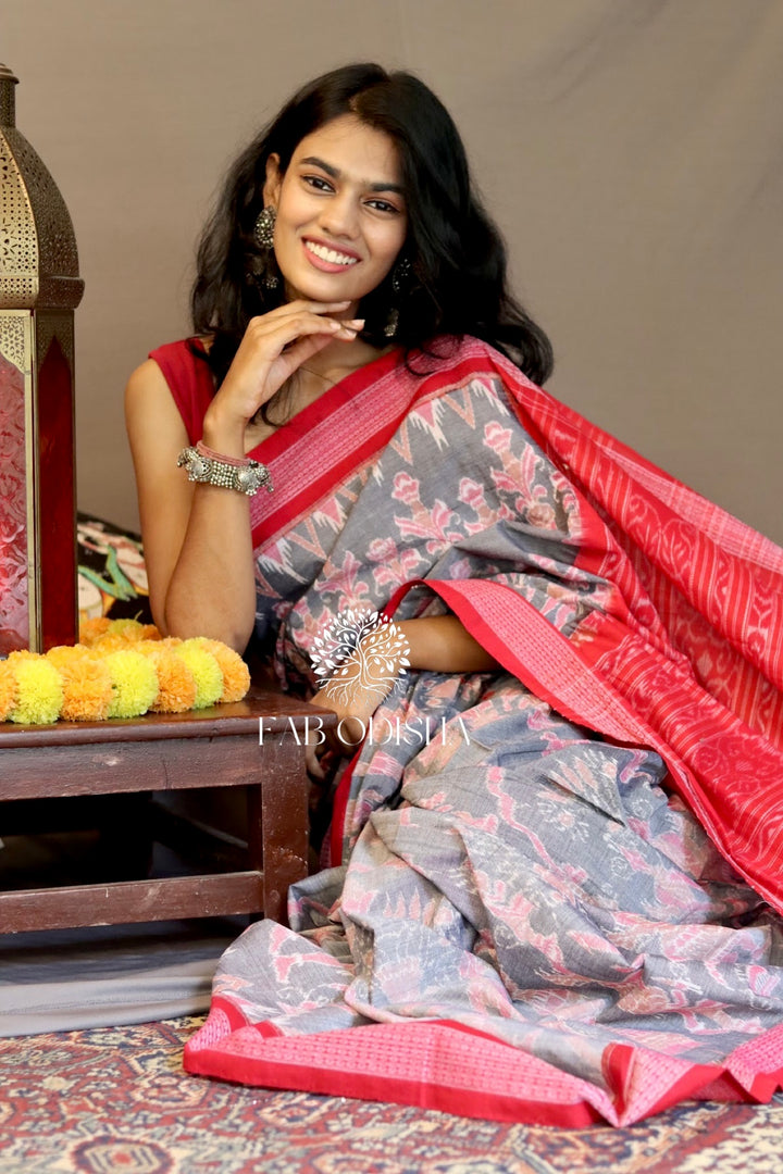 SACRED KALASH TRIBAL SAMBALPURI COTTON