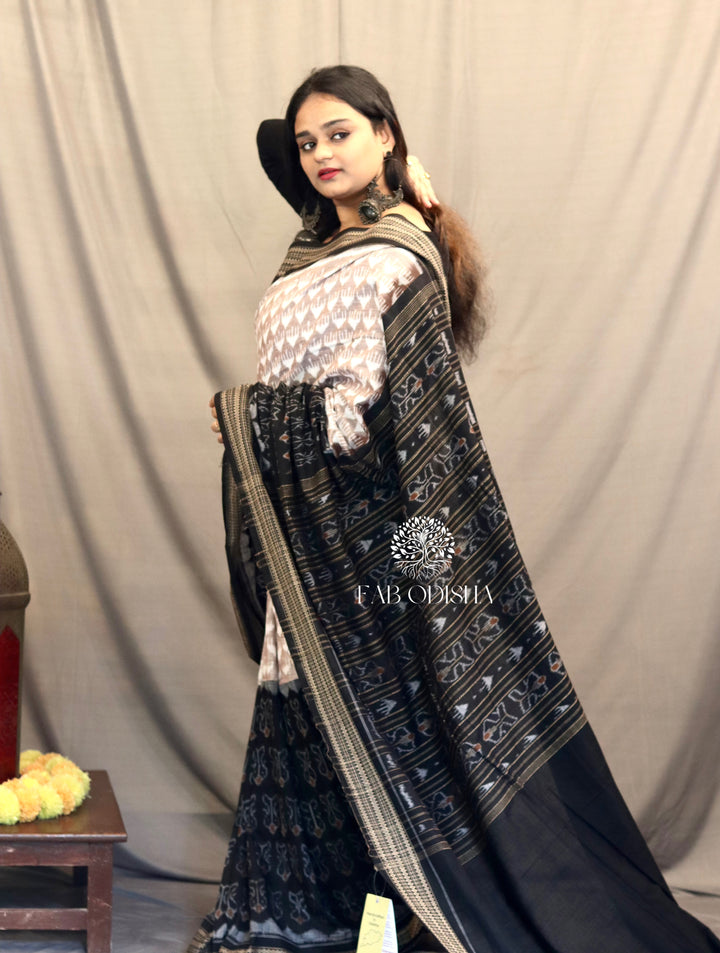 ABSTRACT SAMBALPURI COTTON SAREE