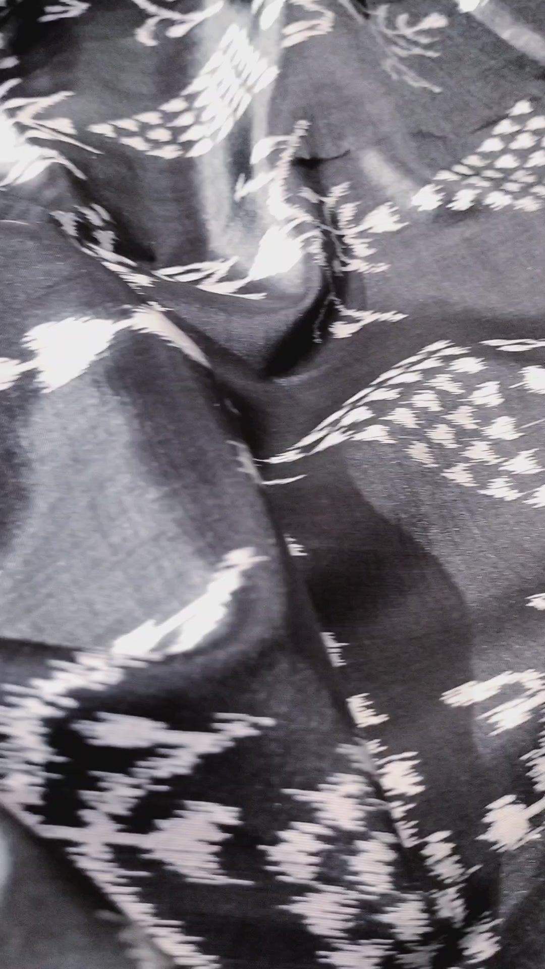 ROOPA JHOOTI BLACK ELITE MULBERRY SILK SAREE