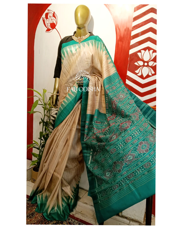 GICHA TUSSAR SILK SAREE