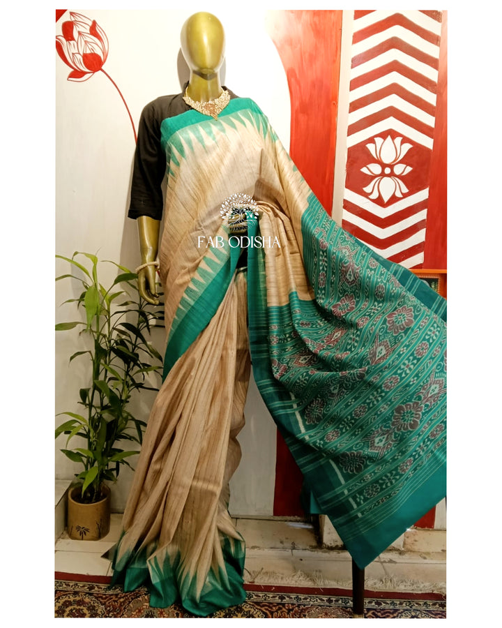 GICHA TUSSAR SILK SAREE
