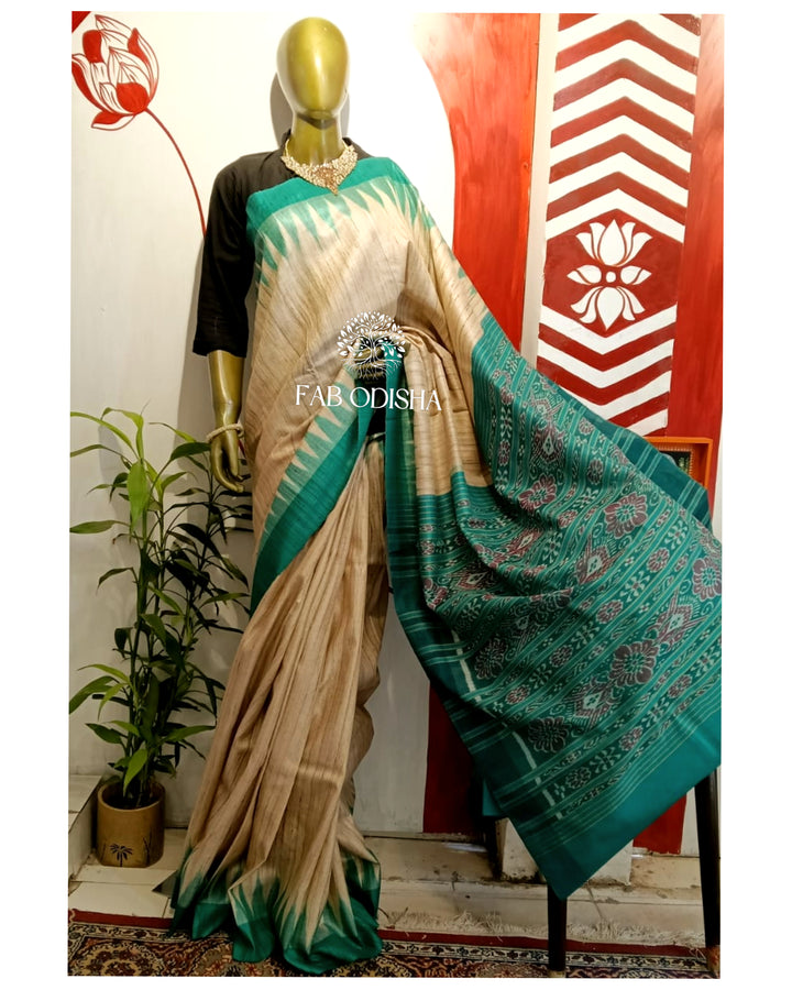 GICHA TUSSAR SILK SAREE