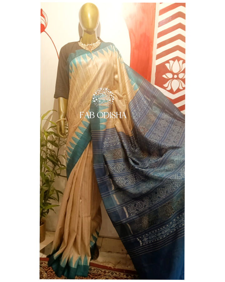 GICHA TUSSAR SILK SAREE